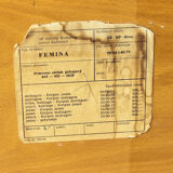 Bureau en acajou, Tchécoslovaquie, années 1970