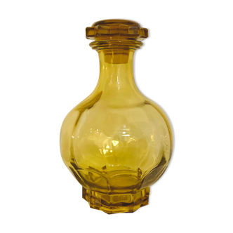 Carafe art deco jaune