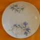 Set of 6 porcelain cups. Blueberry décor