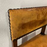 Chaise à dos espagnol d'époque Renaissance XVIe siècle