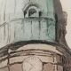 Julien Lacaze - Lithographie en Couleurs le Beffroi d'Amiens