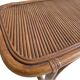 Vintage coffee table in rattan and cane – 1960s/70s