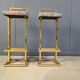 Tabourets de bar Belgochrom, ensemble de 2, années 1970