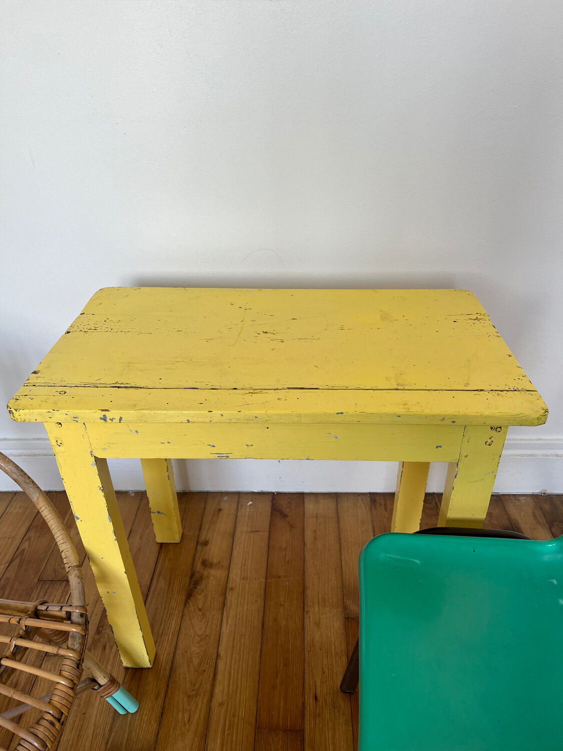 Children's desk and armchair set