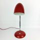 Vintage lamp red metal 1950