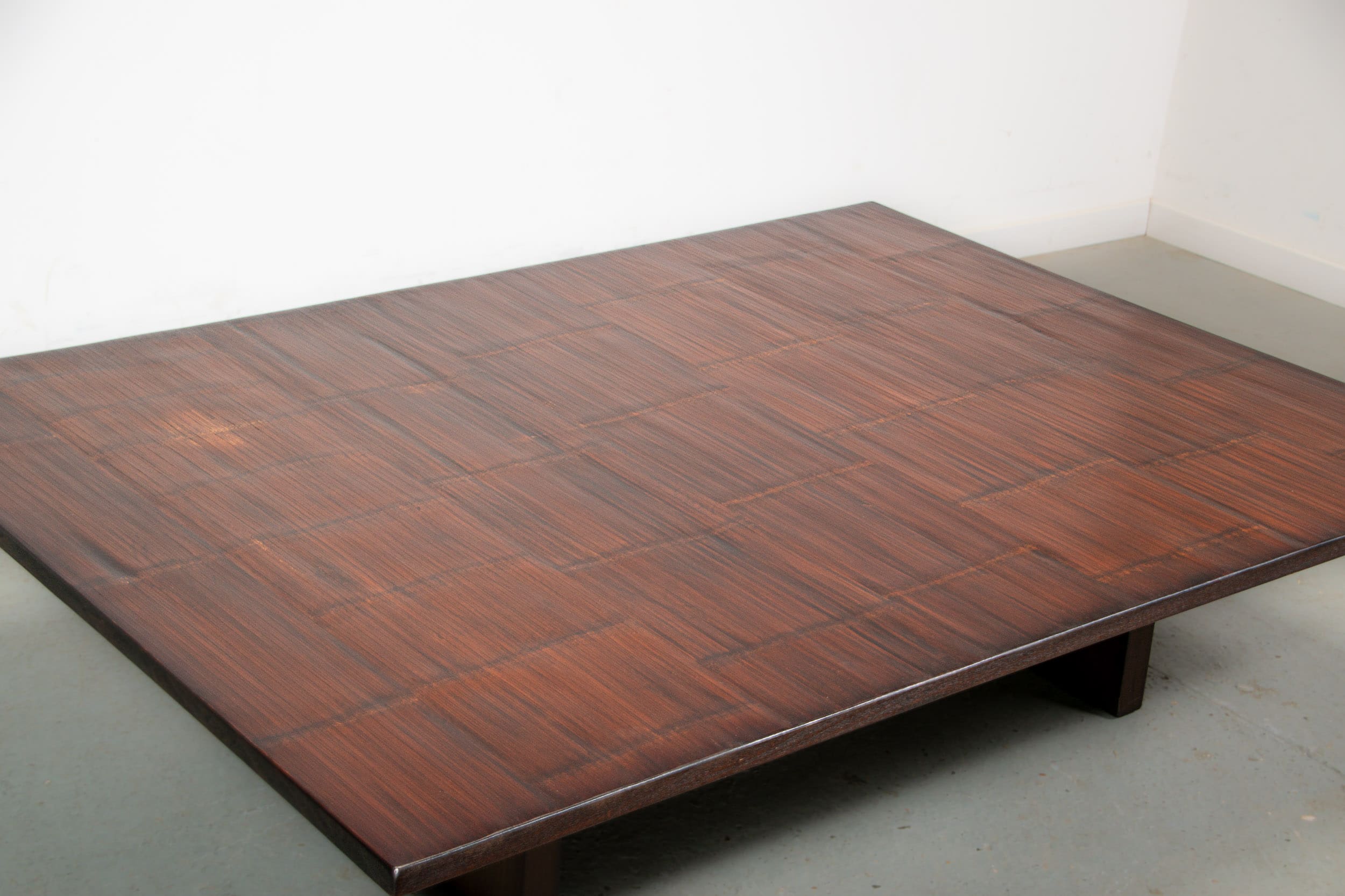 Axel Vervoordt bamboo opium coffee table circa 1980
