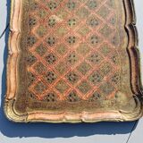 Large rectangular Venetian Florentine tray