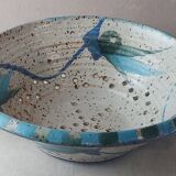 Old stoneware colander