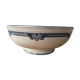 Old iron earth salad bowl R&A Salins, Jumièges model
