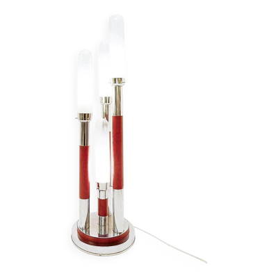 Lampadaire vintage Space Age – Carlo Nason pour Mazzega (1970)