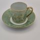 Set of 6 multicoloured moka cups in Limoges fine porcelain.
