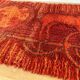 Midcentury Small Wool Ege Rya Carpet / Rug, Denmark, 1960s