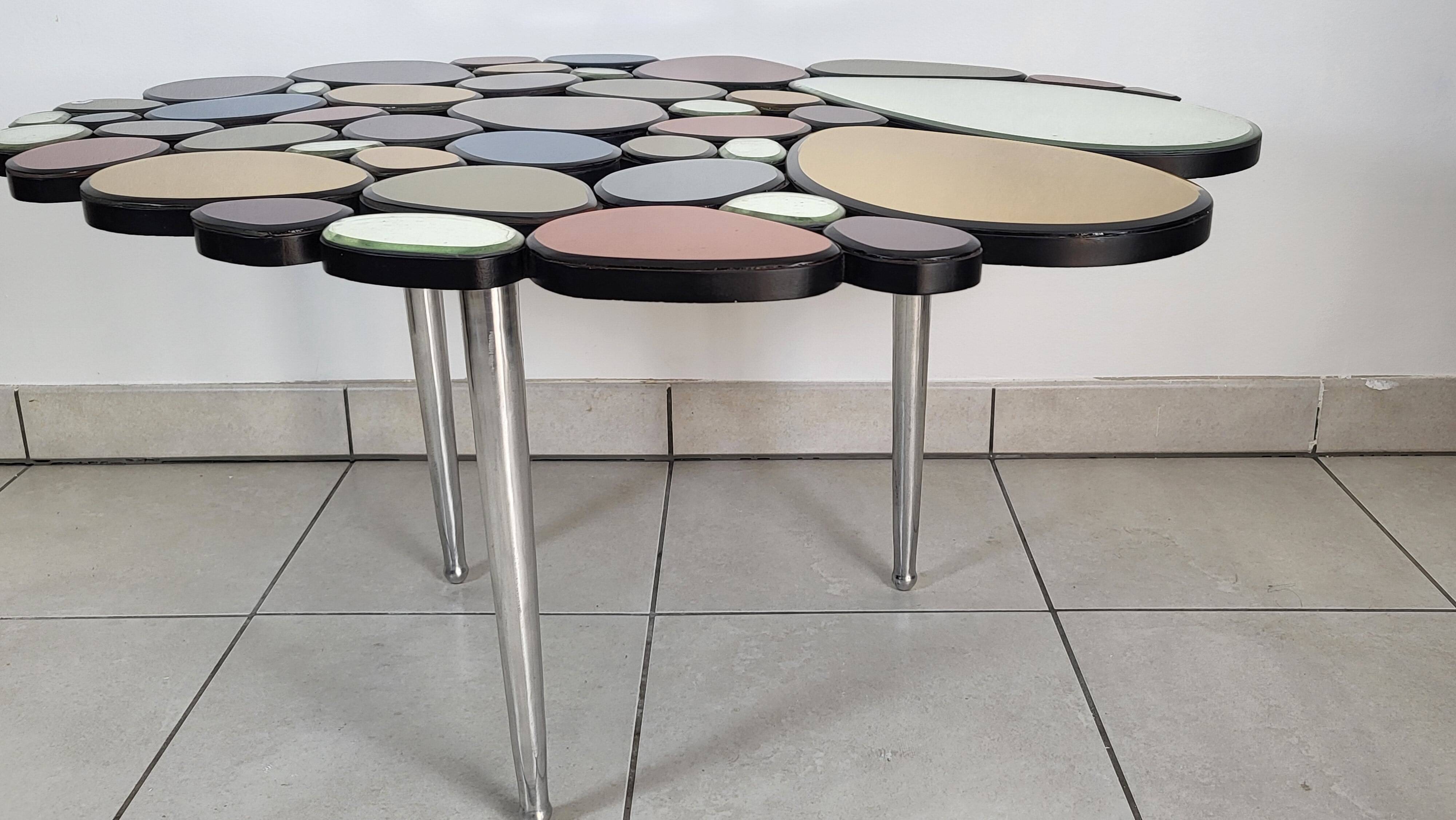Olivier de Schrijver coffee table limited edition Moon Ode's Design Belgium