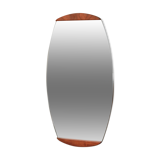Oval beveled teak mirror - 1960 - 15.02.24.05