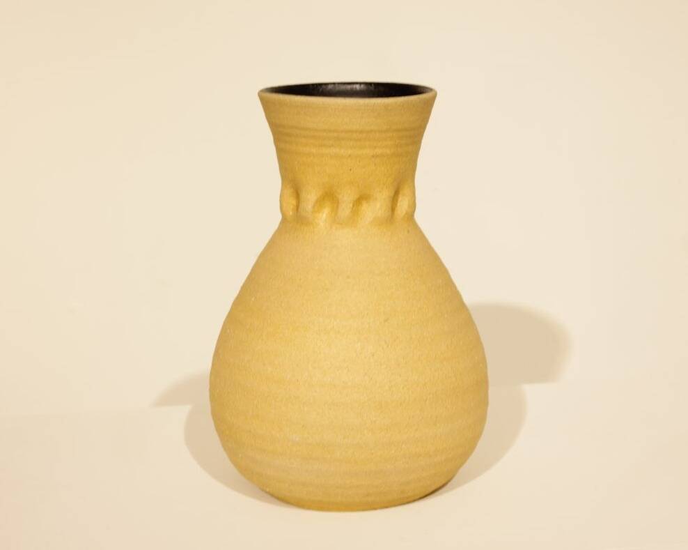 Large vase signed - Accolay pottery