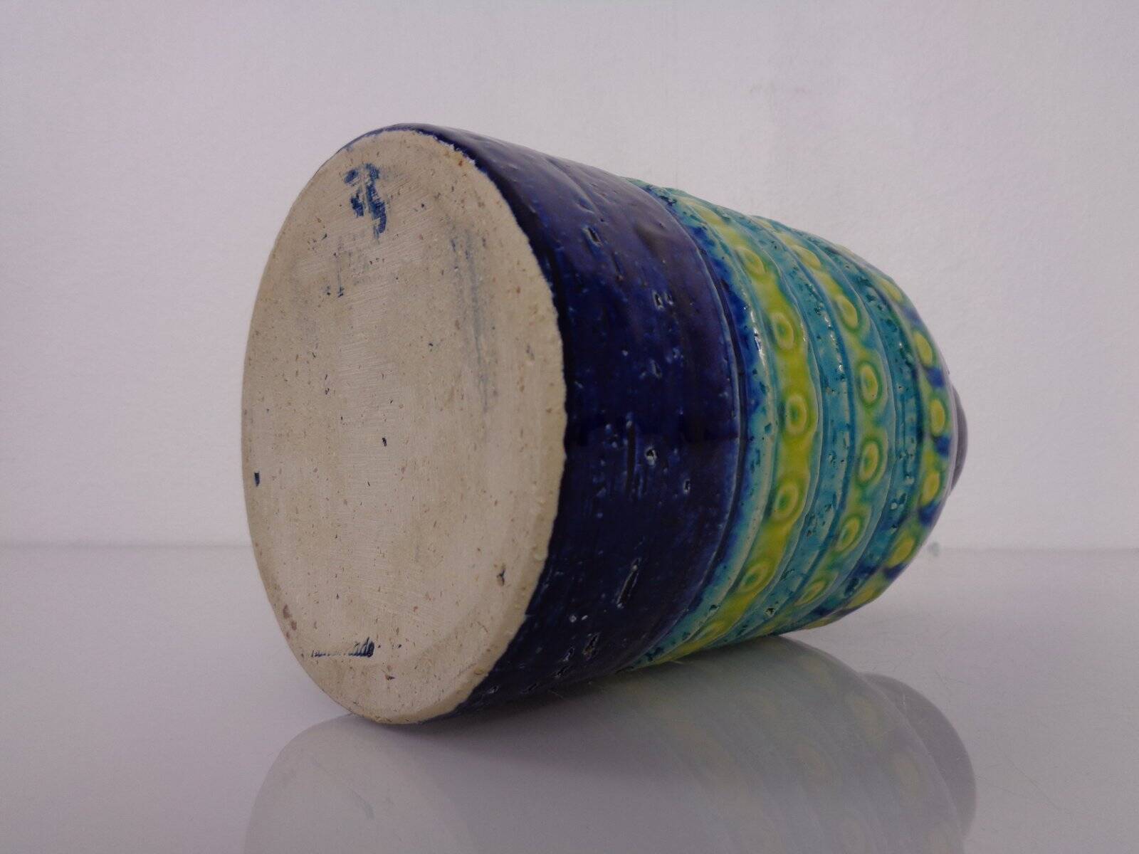 Studio ceramic vase by Aldo Londi for Bitossi, 1960s