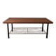 Wooden coffee table
