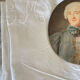 Drap ancien monogramme