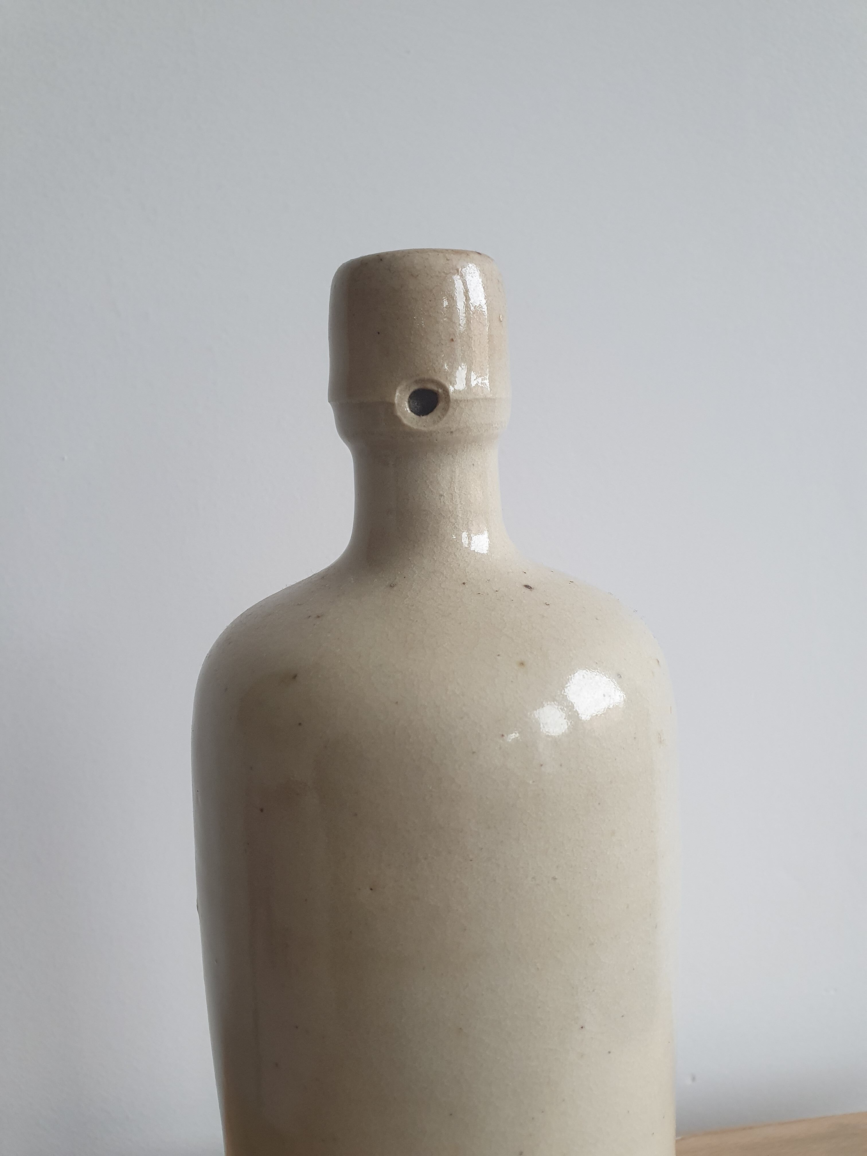 White sandstone bottle