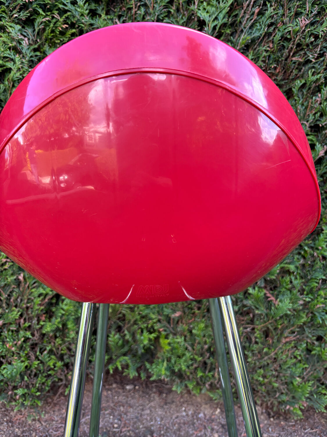 Vintage high stool by Roberto Foschia