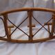 Door wall coats vintage rattan