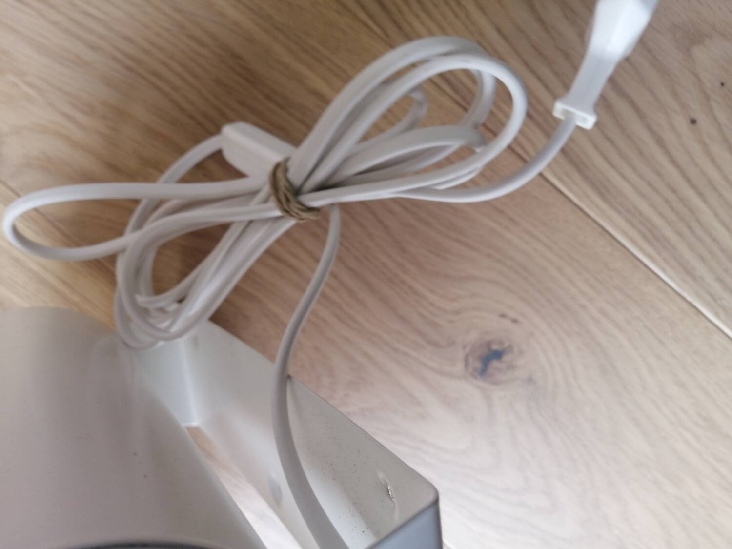 White metal wall lamp, Ikea 80s