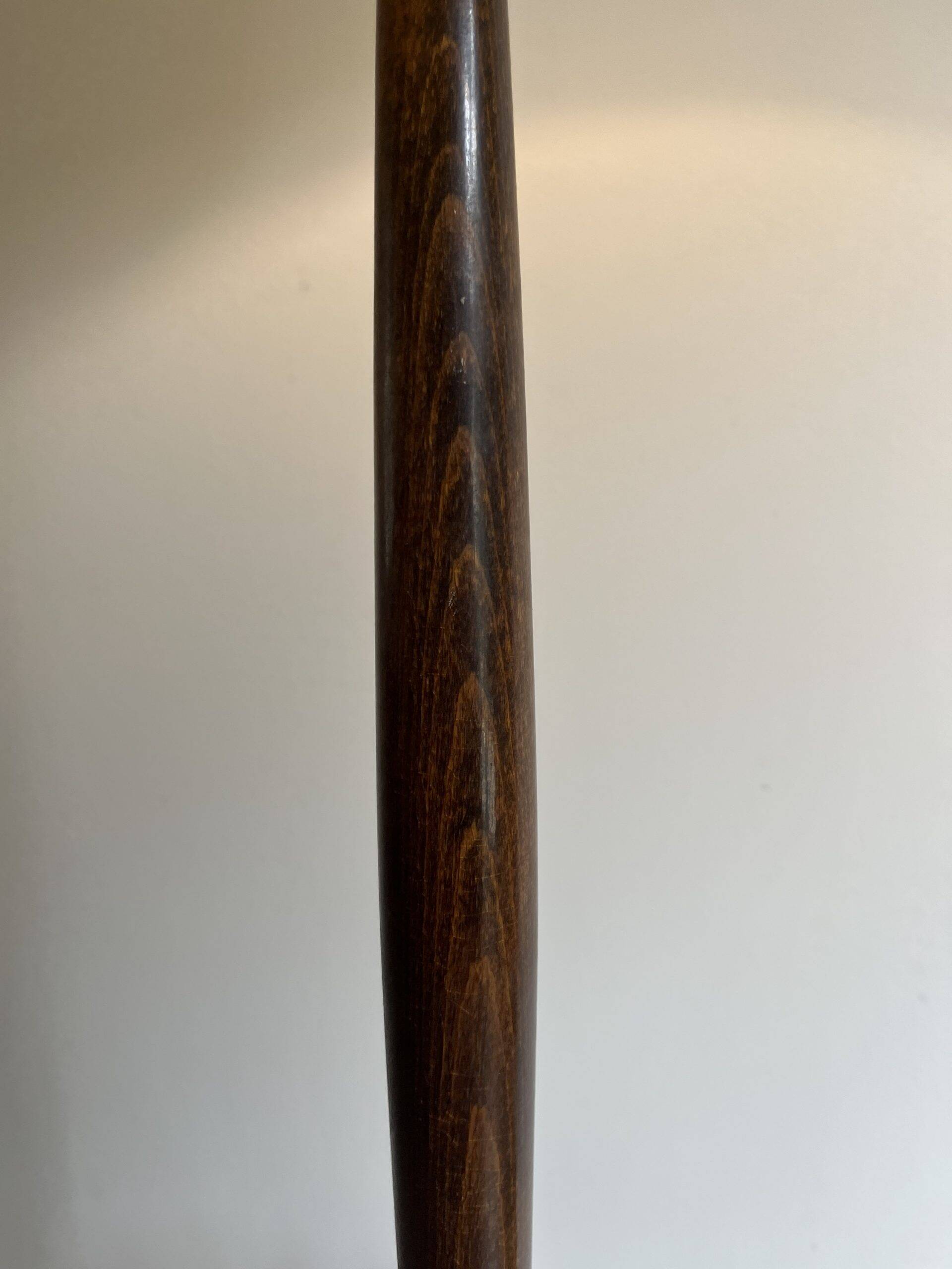 lampadaire vintage avec tablette et pied tripode