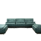 Six-part Lounge Sofa Set Orbis designed by Luigi Colani for COR, 1969