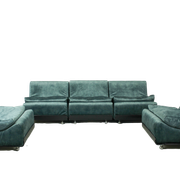 Six-part Lounge Sofa Set Orbis designed by Luigi Colani for COR, 1969