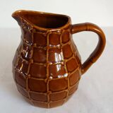 Saint Clément pitcher, rope pattern, vintage 1950s