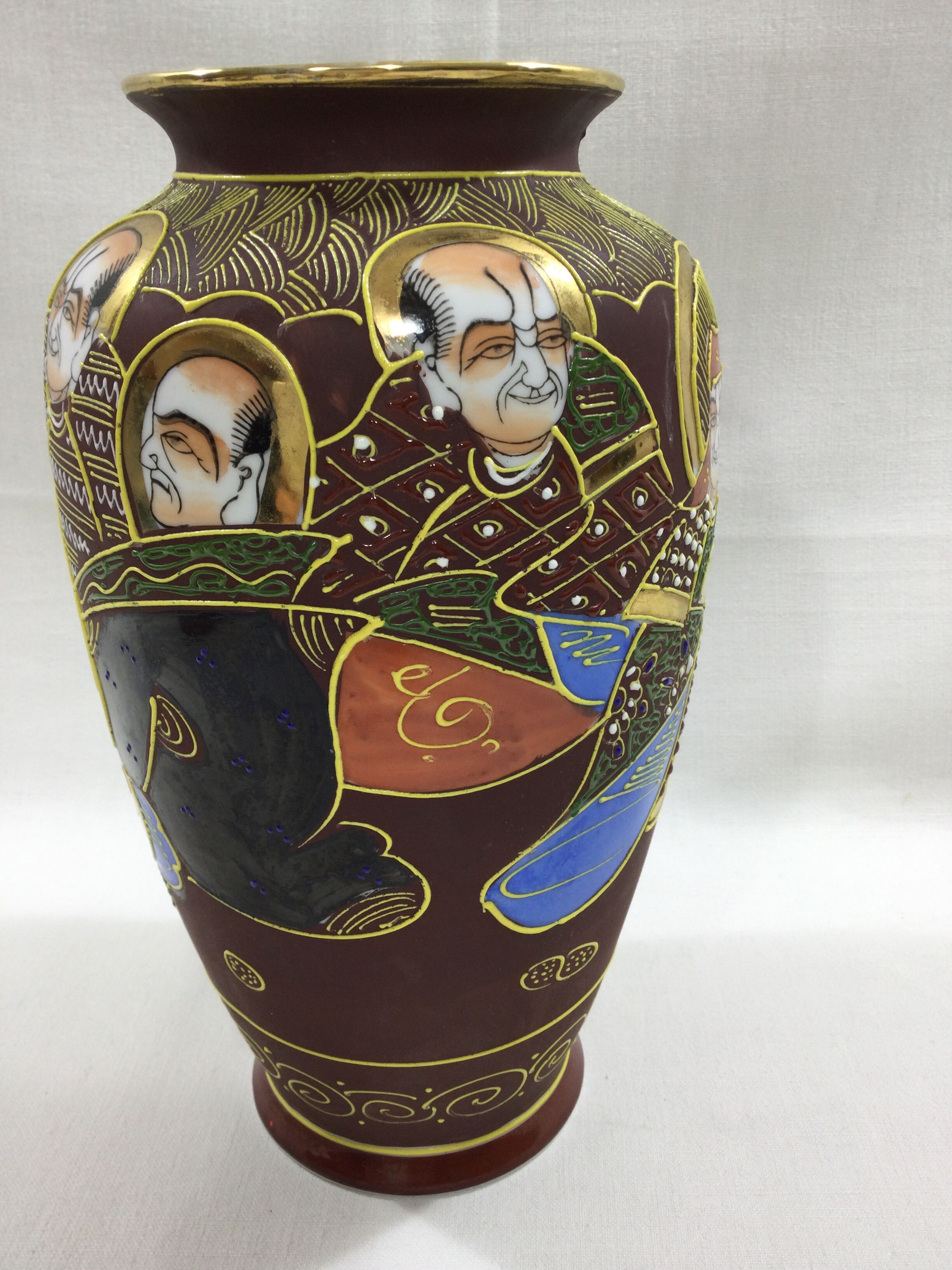 Satsuma porcelain vase