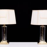 set Hollywood Regency Table Lamps 1970s