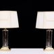 set Hollywood Regency Table Lamps 1970s