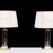 set Hollywood Regency Table Lamps 1970s