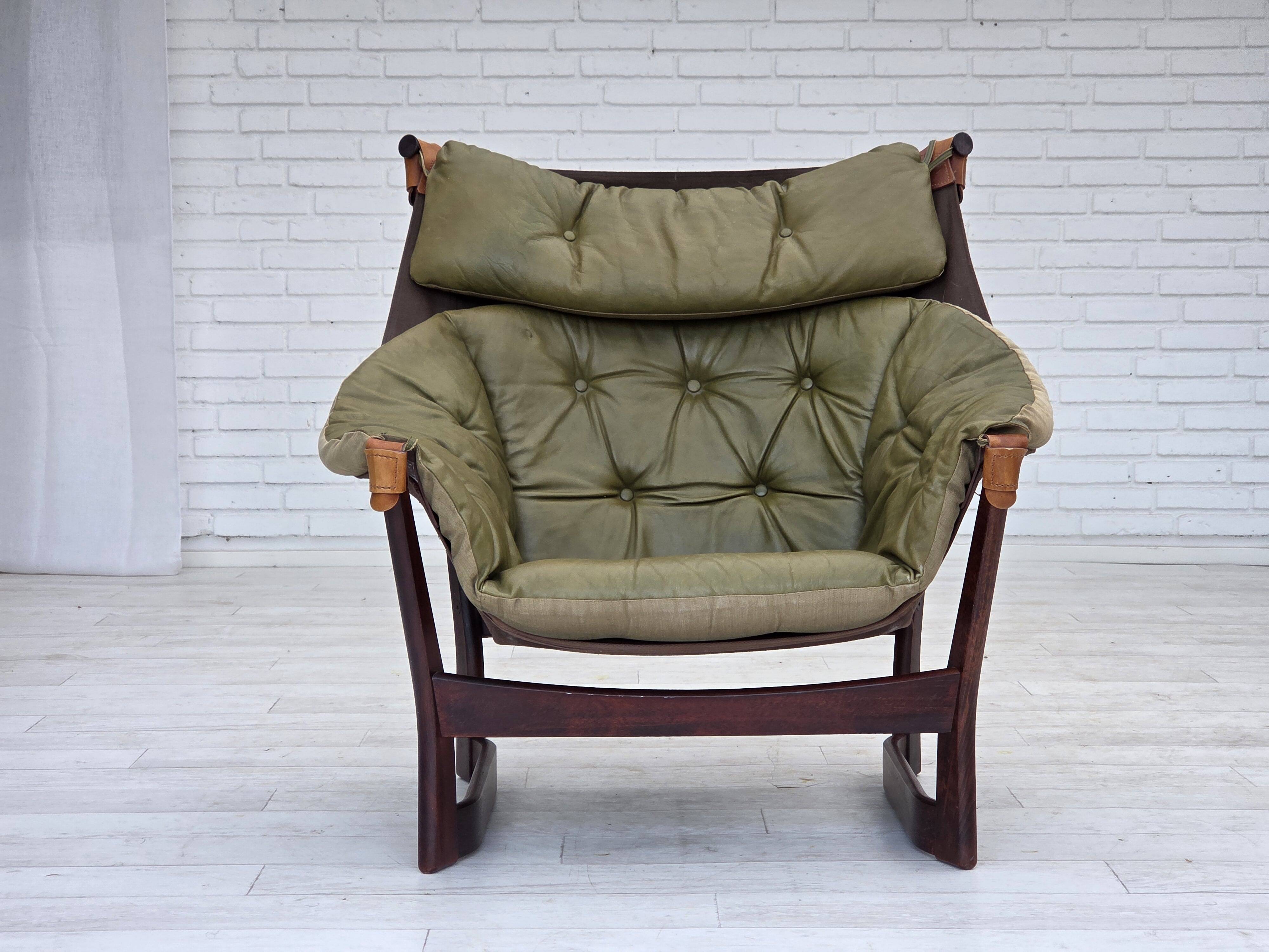 Années 1970, design norvégien de Tormod Alnæs pour Sørlie Møbler, "Trega".
