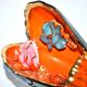 Table lamp Kitsch VALLAURIS Aquarium fish in a mold - Table lamp Shell
