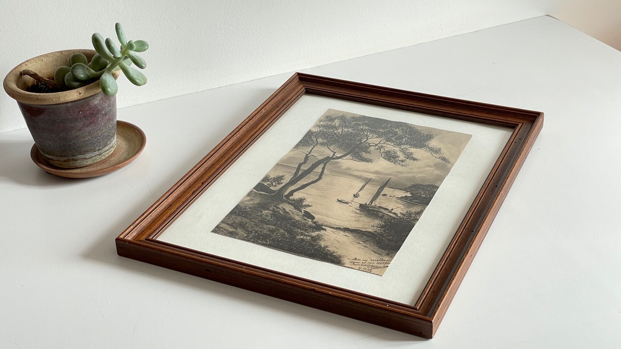 Indian ink painting on paper 1927