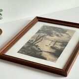 Indian ink painting on paper 1927