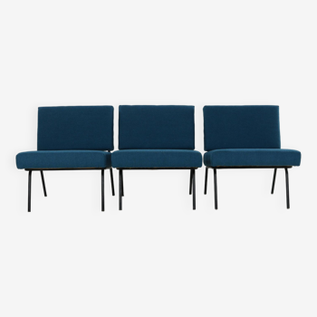 Ensemble de trois fauteuils modèle 31 par Florence Knoll