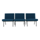 Ensemble de trois fauteuils modèle 31 de Florence Knoll