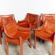 Mario Bellini CAB 413 Chair Chair for Cassina,1977 I Set of Five