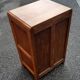 Golden oak 1950s bedside