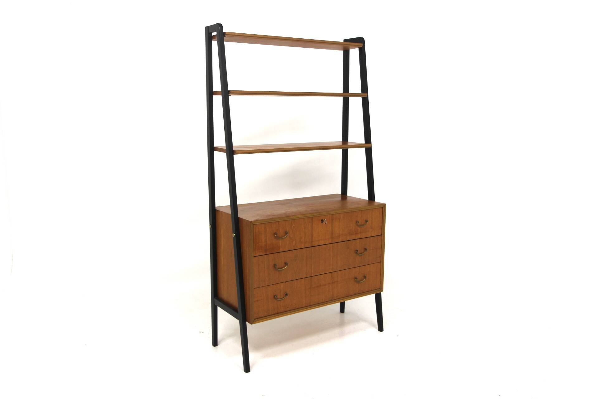 Scandinavian teak library, Sweden, 1960