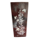Ancient asian lacquered panel with mother-of-pearl inlay