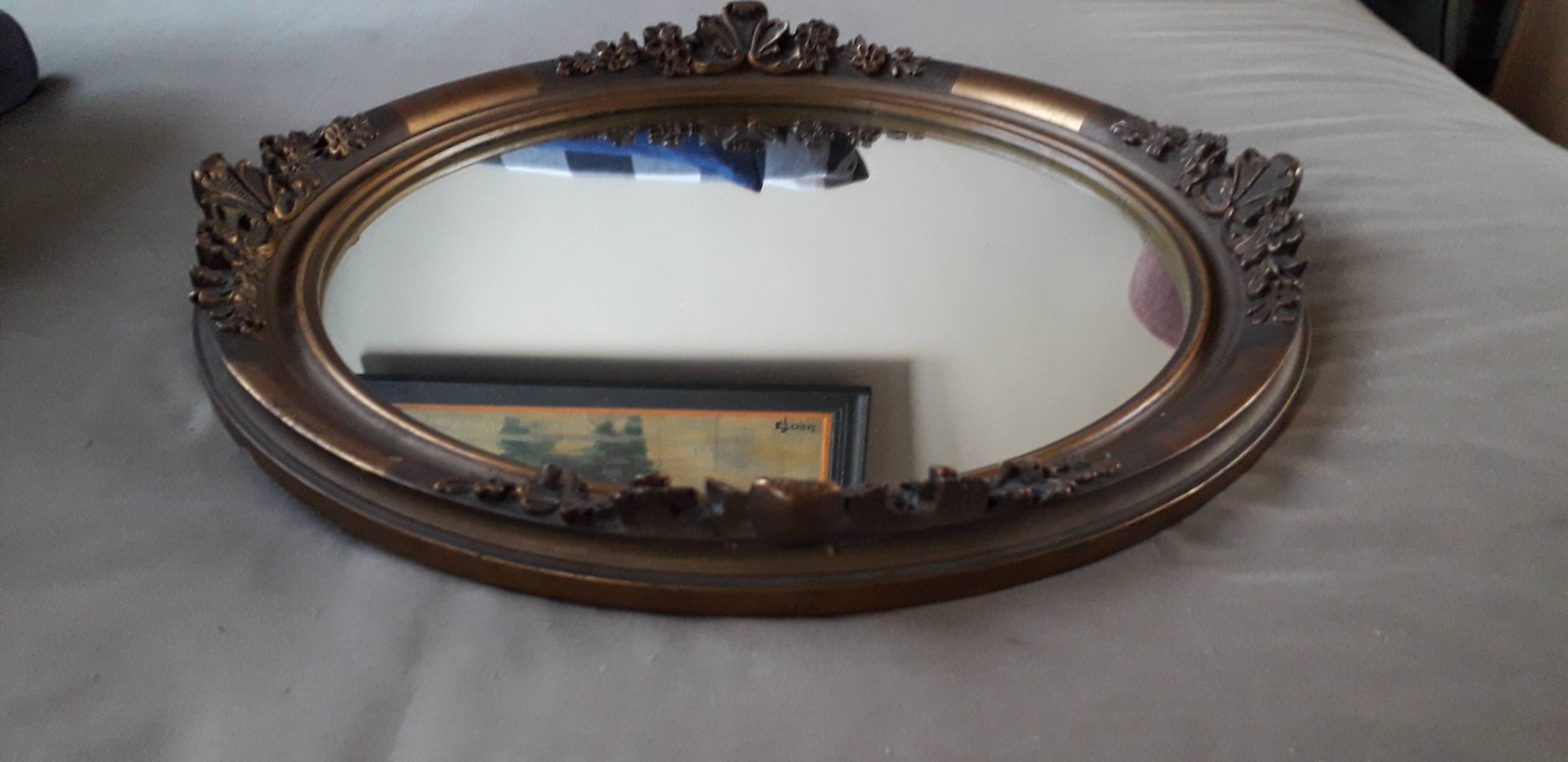 Antique art deco style mirror