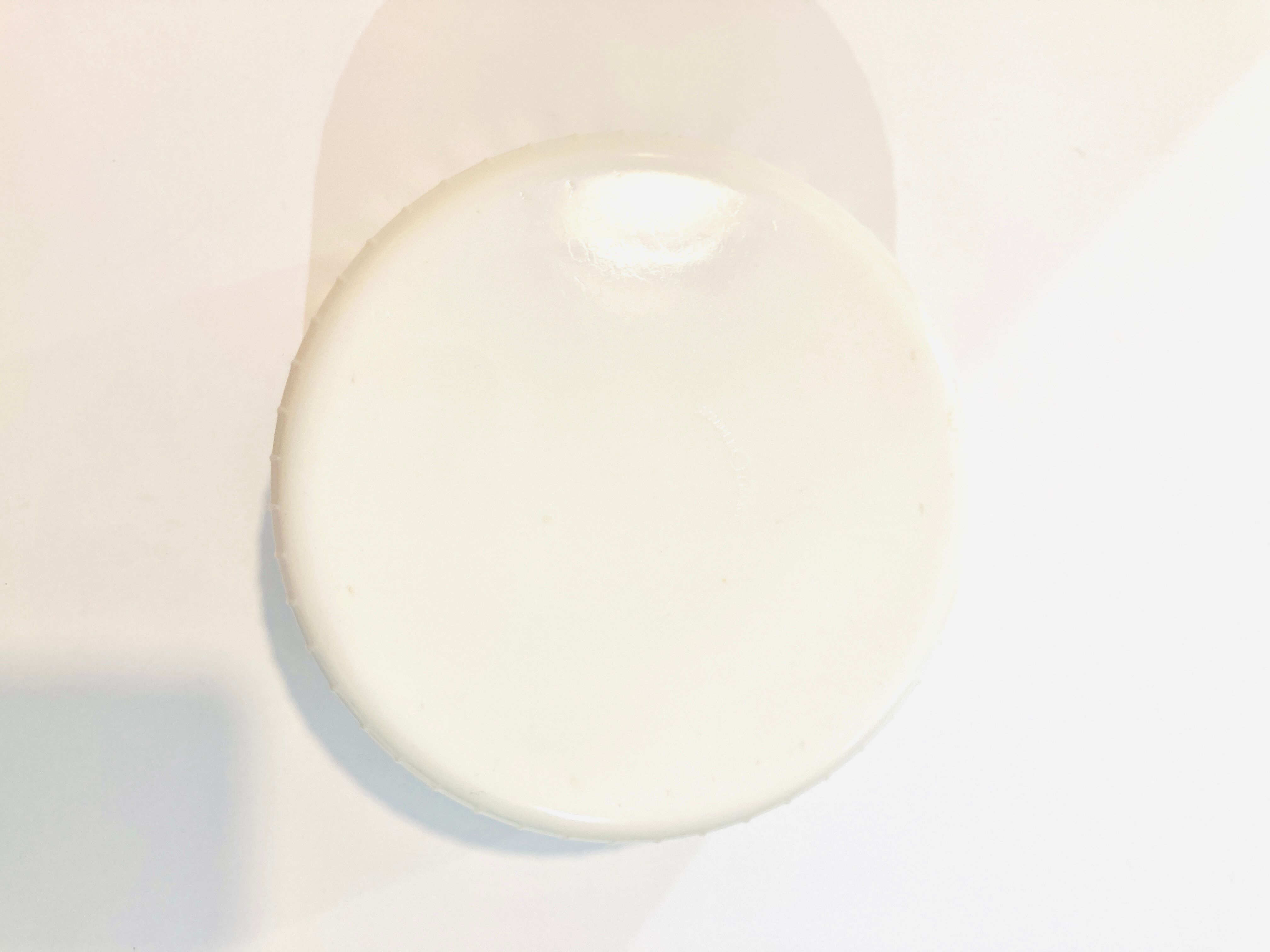 White glass bowl from the 70s sovirel