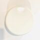 White glass bowl from the 70s sovirel