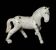 Carved wooden horse – Folk Art