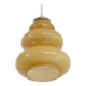 suspension opaline space age design 70s