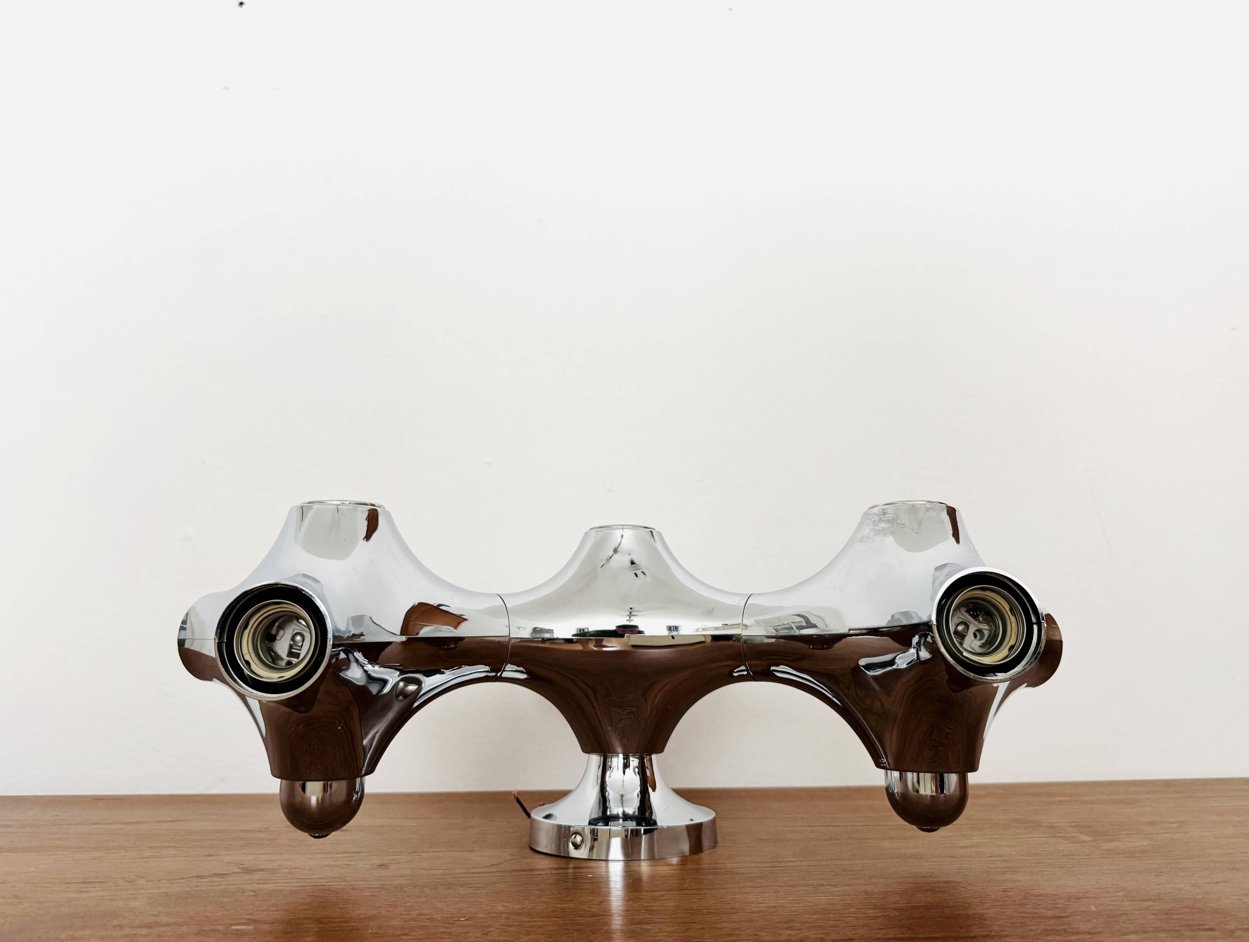 Lampe Flush Sputnik Gemini par Gebrüder Cosack